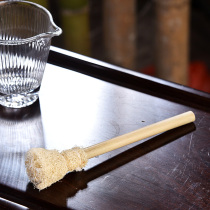 Tang Qian raising pot pen manual environmental protection loofah wash cup pen cleaning cup teapot brush kung fu tea ceremony zero match