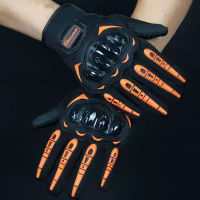 Summer motorcycle gloves for men and women fall-proof off-road knight motorcycle breathable four seasons riding racing riding tribe