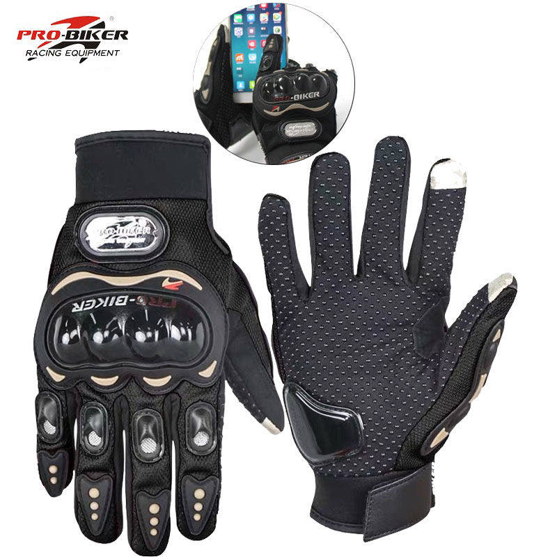 Locomotive riding gloves male summer anti-fall touch screen Breathable Cross-country Racing Locomotive Rider mandatory equipment