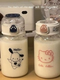 Hello kitty, японский милый пластиковый стакан со стаканом для школьников