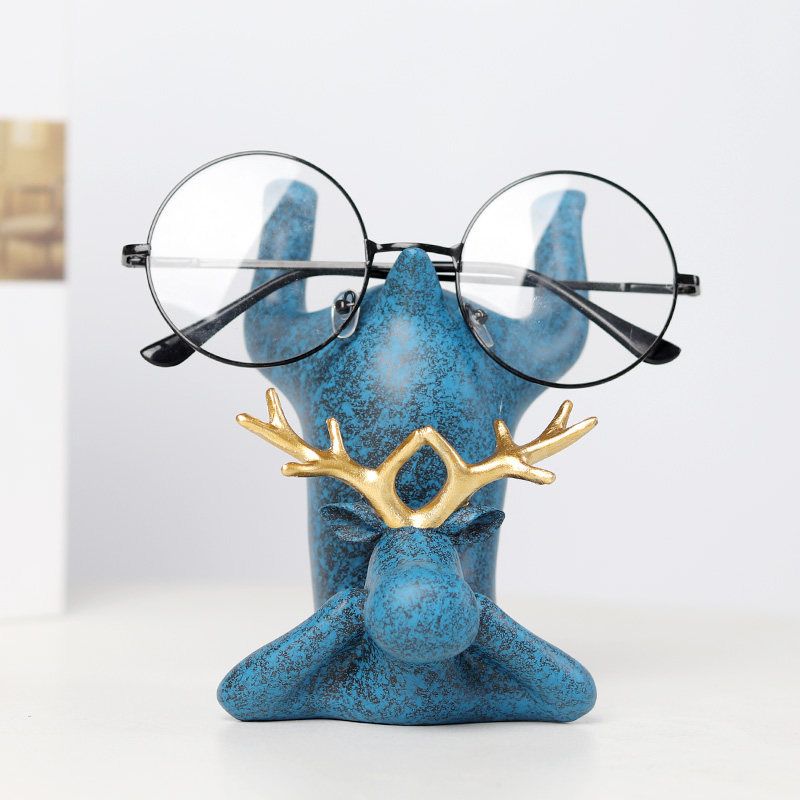 Spectacle frame Swaying Pieces Small Deer Show Shelves Display Decoration Props Sun Glasses Sun Glasses Creative Counter Containing Bracket
