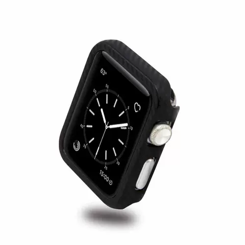 Применимо Apple Watch3/2/5 защитная оболочка Apple Watch Iwatch4 Текстура углеродного волокна татуировка против падающей оболочки