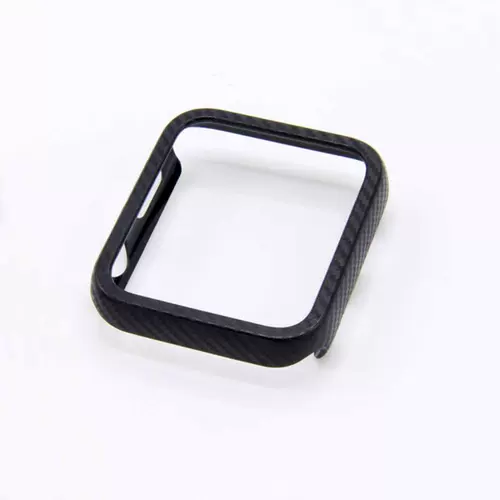 Применимо Apple Watch3/2/5 защитная оболочка Apple Watch Iwatch4 Текстура углеродного волокна татуировка против падающей оболочки