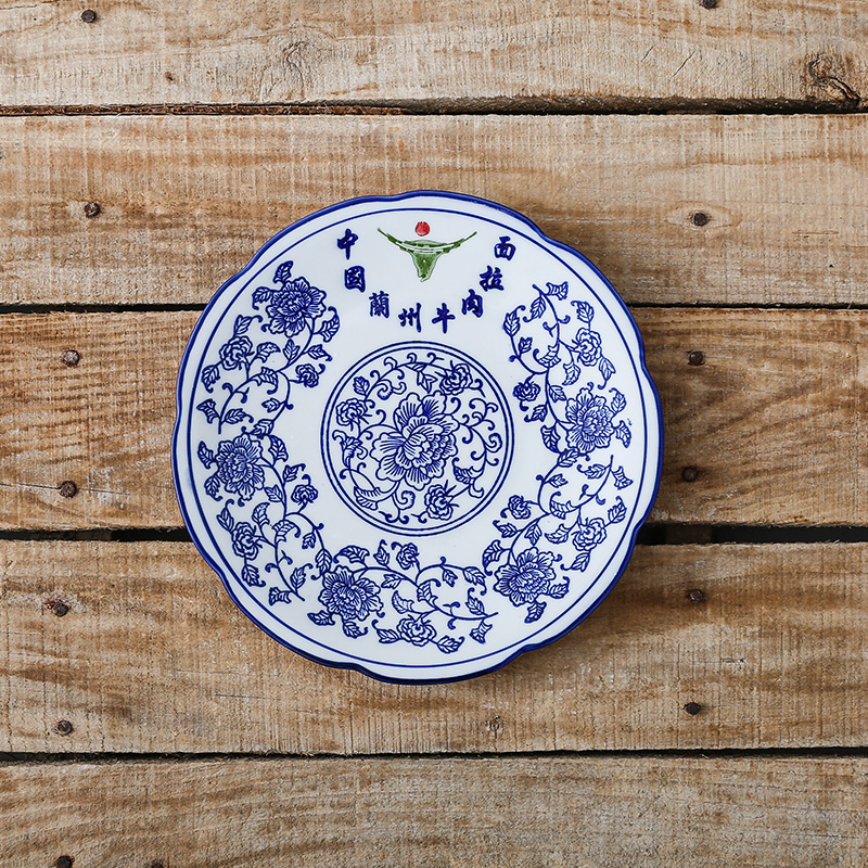 Blue and white rainbow such as bowl noodles soup bowl bowl special porcelain ltd. restoring ancient ways in lanzhou ramen ceramic bowl