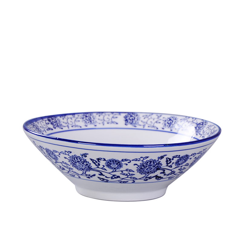 Ramen such as powder bowl bowls rainbow such as bowl bowl stewed special blue and white household rainbow such as bowl ltd. rainbow such as bowl soup bowl of pottery and porcelain bowl