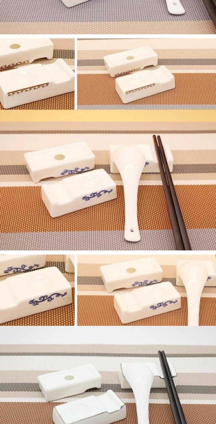 Ceramic Ceramic chopsticks chopsticks multi - role amphibious chopsticks rack pillow teaspoons of up phnom penh chopsticks chopsticks holder frame hotel home customization