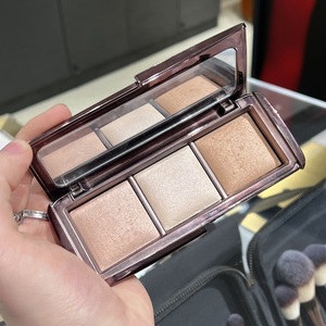 现货Hourglass限定三色高光盘 修容提亮腮红修颜立体光泽一盘多用