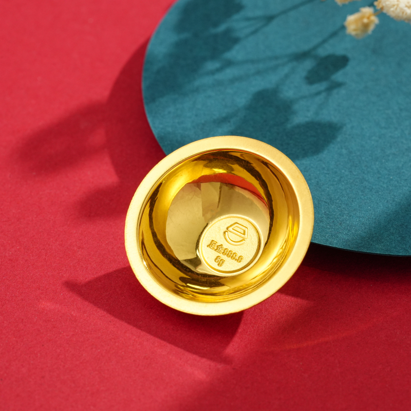 [Pure Gold Network] Pure Gold 9999 Gold Chopsticks, Gold Bowl, Gold Spoon, Gold Plate, Holiday Gift, Collectible Gift