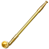 Элегантный маленький сухой мешок для дыма горшка старая ручная работа чистая медь цельная сигаретная стержень традиционный дымовой пистолет