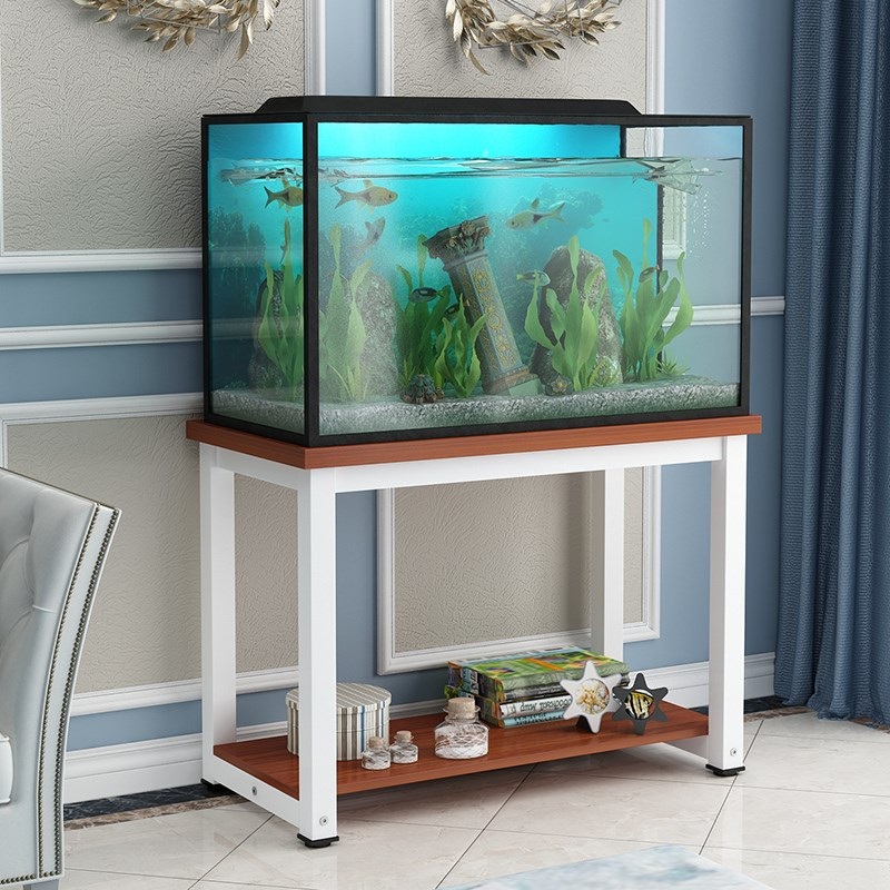 Fish tank aquarium shelf bottom ark cabinet put aquarium, wrought iron and easily customized tank base shelf bottom ark