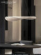 Italian Stilnovo Diphy Minimalist Living Room and Dining Room Chandelier Designer Bar Counter Acrylic Led Light