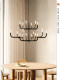Italian Luceplan J-Us Minimalist Restaurant Pendant Light, Light Luxury Designer Chandelier for High-Ceiling Living Room, Branch-Shaped Art Lamp