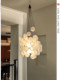 Italian Luceplan French-Style Restaurant Chandelier Minimalist Villa Staircase Loft Open-Air Living Room Glass Chandelier
