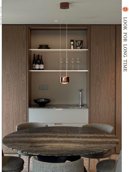 German Oc Sento Minimalist Bar Restaurant Chandelier Modern Designer Adjustable Dimming Bedside Atmosphere Lamp