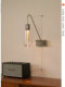 Italian Viabizzuno Minimalist Living Room Dimmable Wall Lamp Bauhaus Designer Bedroom Study Bedside Lamp