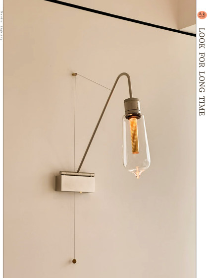 Italian Viabizzuno Minimalist Living Room Dimmable Wall Lamp Bauhaus Designer Bedroom Study Bedside Lamp