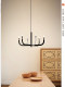 Italian Luceplan J-Us Minimalist Restaurant Pendant Light, Light Luxury Designer Chandelier for High-Ceiling Living Room, Branch-Shaped Art Lamp