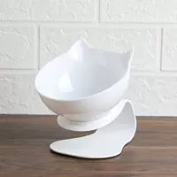 Белая одиночная чаша