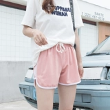 Спортивные шорты, быстросохнущие прохладные штаны для спортзала, для бега, оверсайз, высокая талия, размер