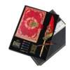 Retro Combination Lock Notebook Set Gift Box, Artistic Vintage Notebook with Mechanical Feather Pen, Can Be Engraved