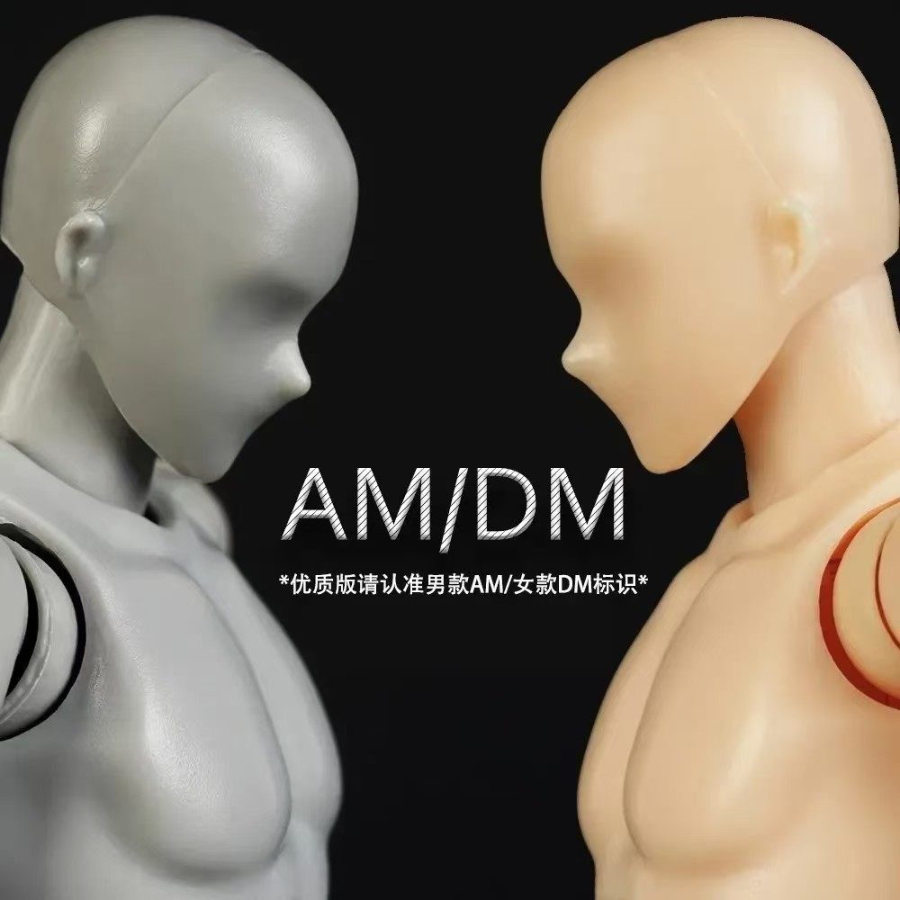 SHF 男性および女性の身体の描画、スケッチ、アート、コミック、AM/DM バージョン、芸術的なフィギュア、カスタム モデル