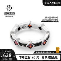 22 years new] ROCKRIDE Star shipping universe rings 925 pure silver mens fashion personality womens senior