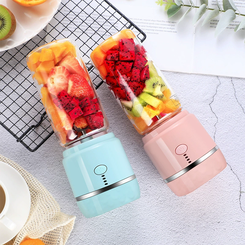Nhà máy sản xuất mô hình máy ép trái cây mini hộ gia đình đa năng máy ép trái cây tự động cốc có thể sạc lại cốc nước cầm tay - Máy ép trái cây
