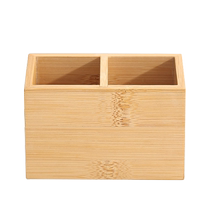 Toothpick Box Customised Logo Hotel Special Commercial Hotel Restaurant Hotel Creative Bamboo Portable Wooden Toothpick Holder