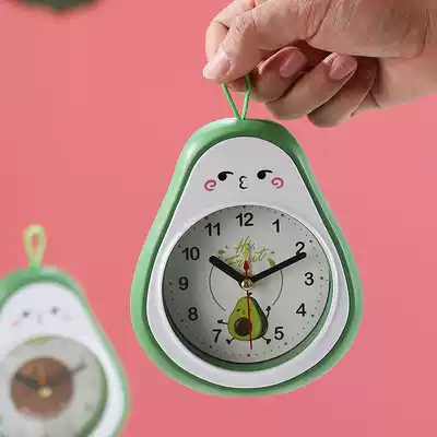 Cute little alarm clock children students use boys and girls to get up artifact bedroom bedside desktop creative clock ornaments