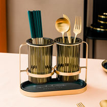 Light Extravagant Chopsticks Barrel Kitchenette Chopsticks Barrel Chopstick Rack shelve net red chopstick cage home spoon cutlery Tableware Drain containing box