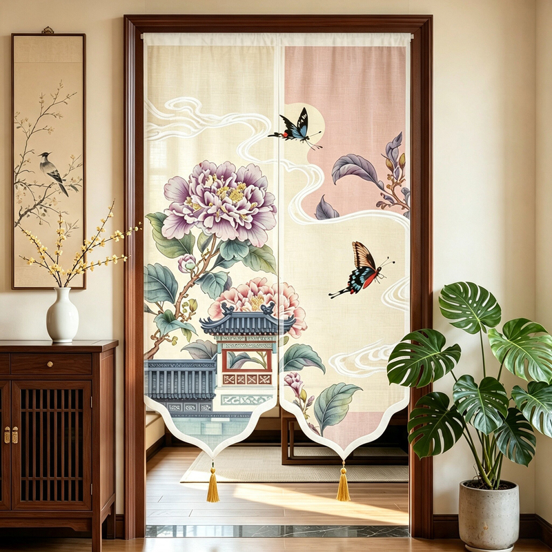 Door Curtain Partition Curtain 2026 New Model High-End Bedroom Home Privacy Protection Hanging Curtain Entry Door Half-Length Blocking Curtain Door Curtain Partition Curtain 2026 New Model High-End Bedroom Home Privacy Protection Hanging Curtain Entry Door Half-Length Blocking Curtain