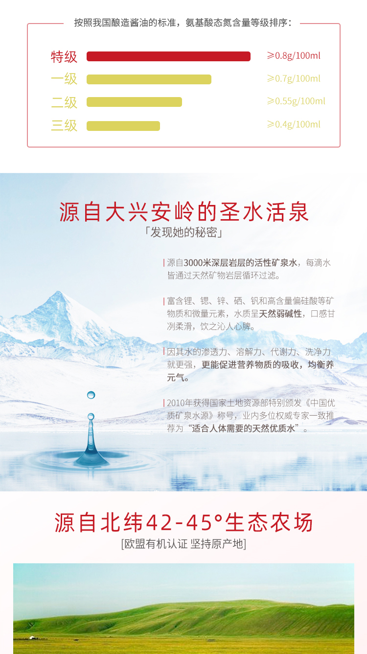 酱于娘 特级精酿 日式矿泉日鲜酱油 500ml  添加干贝甘草提鲜 图5