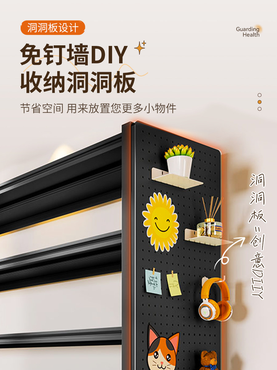 Bolimei L-Shaped Corner Coat Rack Shelf Wardrobe 800 Open-Style Walk-In Closet Floor-Standing Storage Rack