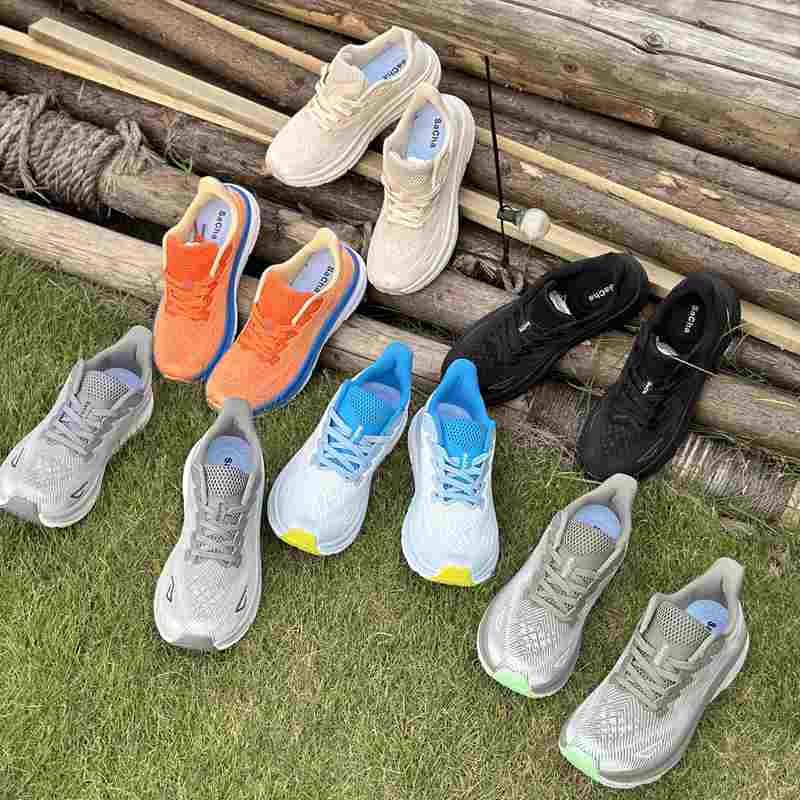 Sacha Mesh Thick-Soled Couple's Breathable Casual Shoes Sports Lace-Up Professional Running Shoes Li Xian's Same Style Men's and Women's Shoes