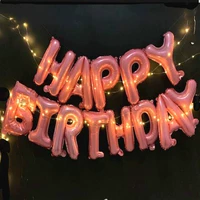 С Днем Рождения английского+2 огня с кровавой трубкой+лентой