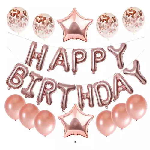 HappybirthdayС днем рождения, макет английских букв, воздушные шары из алюминиевой пленки, украшения для детской вечеринки