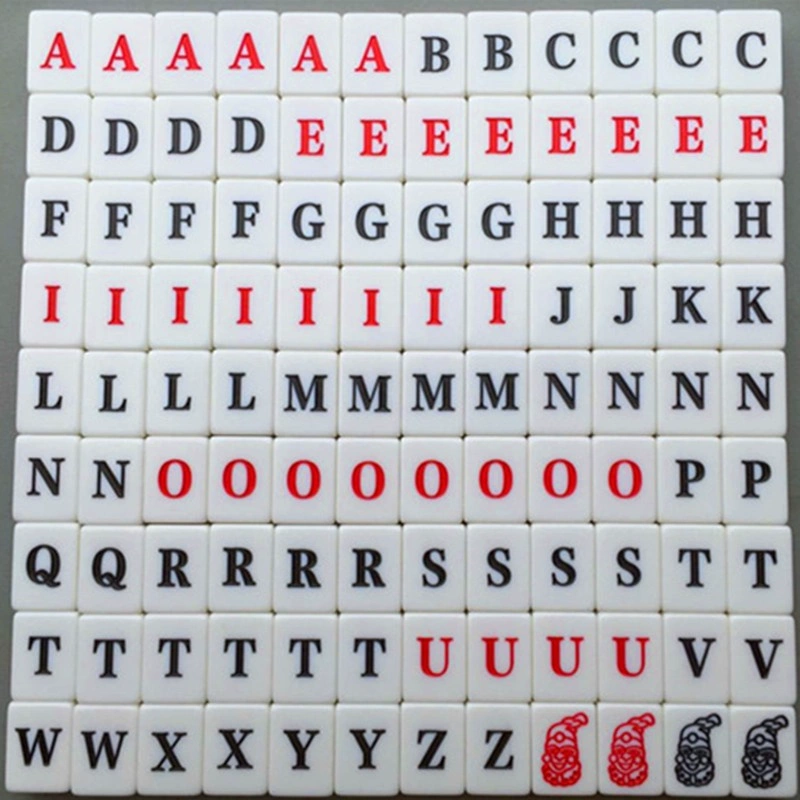 Căn hộ tình yêu 5 Đoạn cùng thương hiệu đồ chơi giáo dục Mahjong Tiếng Anh Bảng chữ cái tiếng Anh Mahjong phụ huynh-học sinh cá tính phim hoạt hình - Các lớp học Mạt chược / Cờ vua / giáo dục