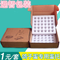 Pigeon Egg Express Packaging Pearls Cotton Dove Egg Packing Box Pigeon Egg Tot Anti-Fall Packaging Gift Box Customizable 