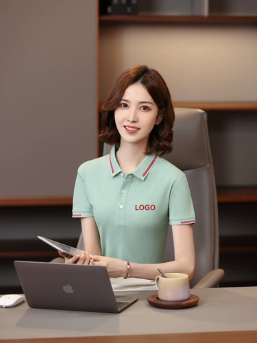 Летняя футболка polo для работы, делается под заказ, с печатью вашего логотипа