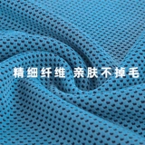 Летнее портативное спортивное быстросохнущее полотенце от пота для бадминтона для спортзала подходит для мужчин и женщин