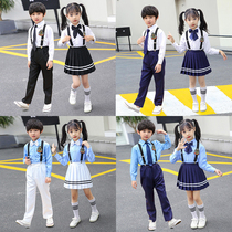 61 childrens choral clothes performance clothing primary and middle school students big choral clothes performance costumes recite the male girls gown