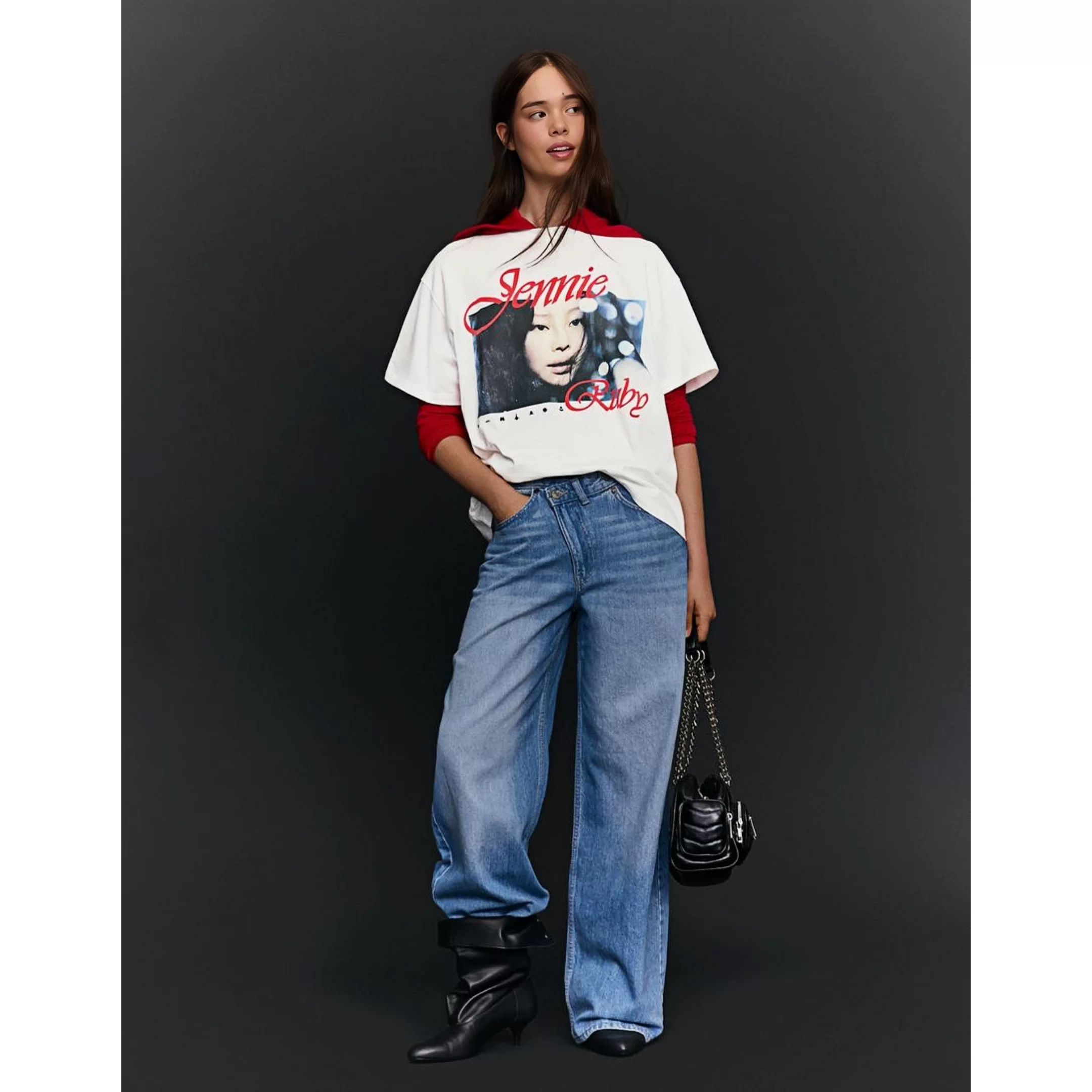 Футболка Bershka, 2 месяца, Испания