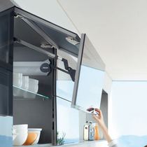 blum Blum Bloomberg folded door on the cabinet and hydraulic stops to support imported hardware accessories furniture