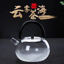 New thickened heat-resistant and high temperature resistant glass lifting beam kettle flower teapot electric pottery stove special filter cooking teapot