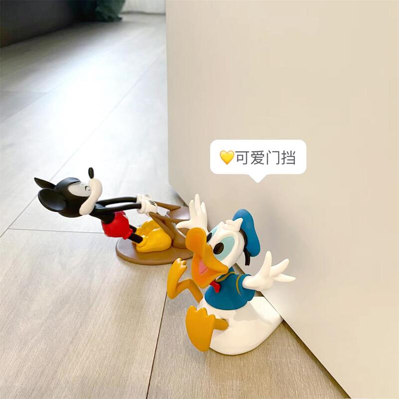 Creative and Cute Donald Duck and Mickey Mouse Door Stopper, Anti-Collision, Anti-Pinch, Windproof, for Bedroom and Living Room Creative and Cute Donald Duck and Mickey Mouse Door Stopper, Anti-Collision, Anti-Pinch, Windproof, for Bedroom and Living Room
