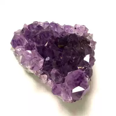 Hot-selling natural amethyst block amethyst hole fragments amethyst cluster jewelry accessories rough stone ornaments beautiful and beautiful
