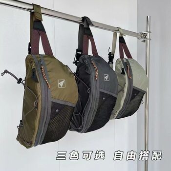 Large capacity new chest bag for men and women outdoor travel casual crossbody bag sports travel men's shoulder bag