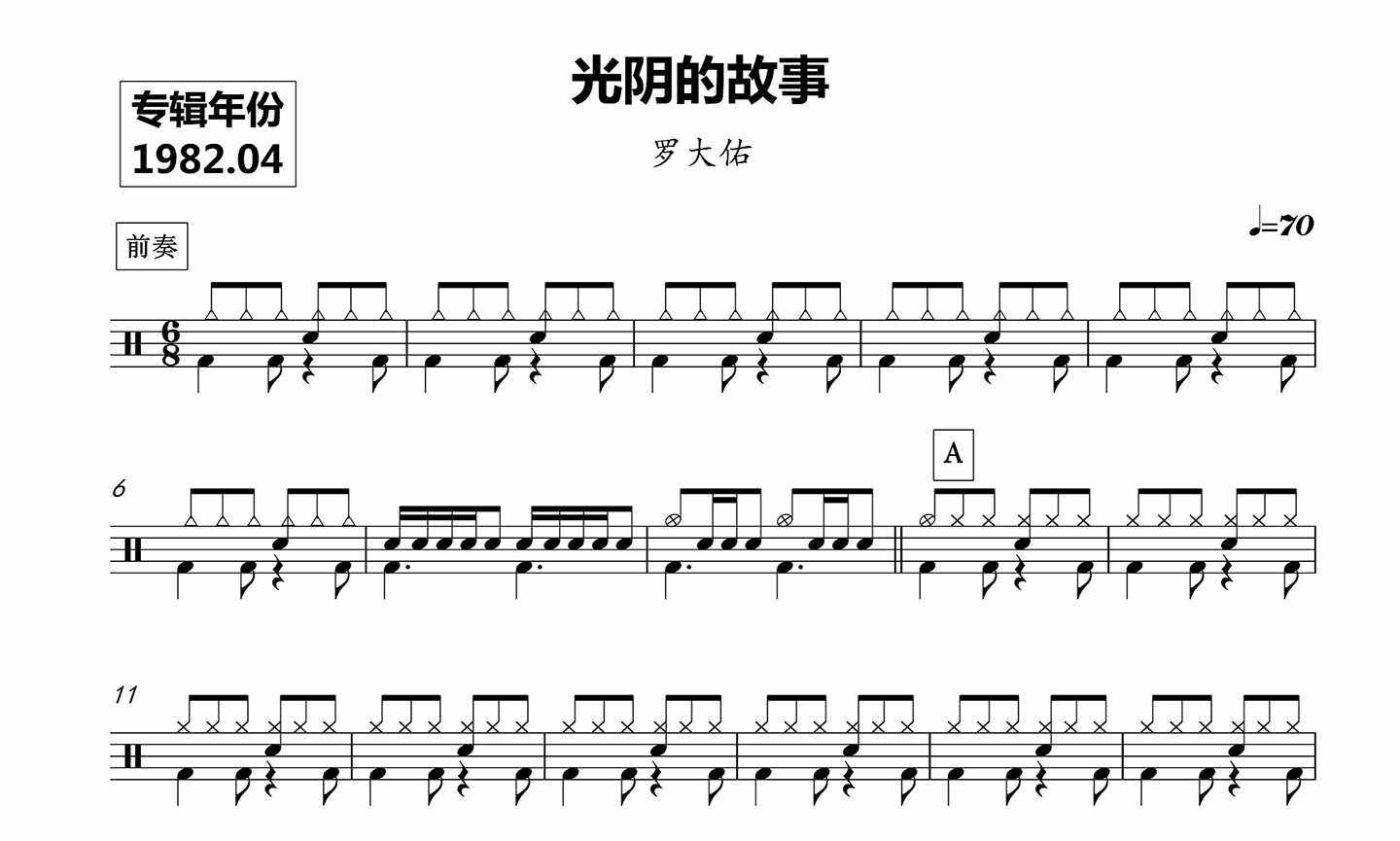 (378) Luo Daisuke-Gwangyin's Story Drum Jazz Drum Original Drum Music pop music