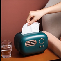 Retro Creative Paper Towel Box Living Room Home Napkin Box Remote Control Tea Box TEA CONTAINING BOX CUTE ADOLESCENT GIRL CRAMPS