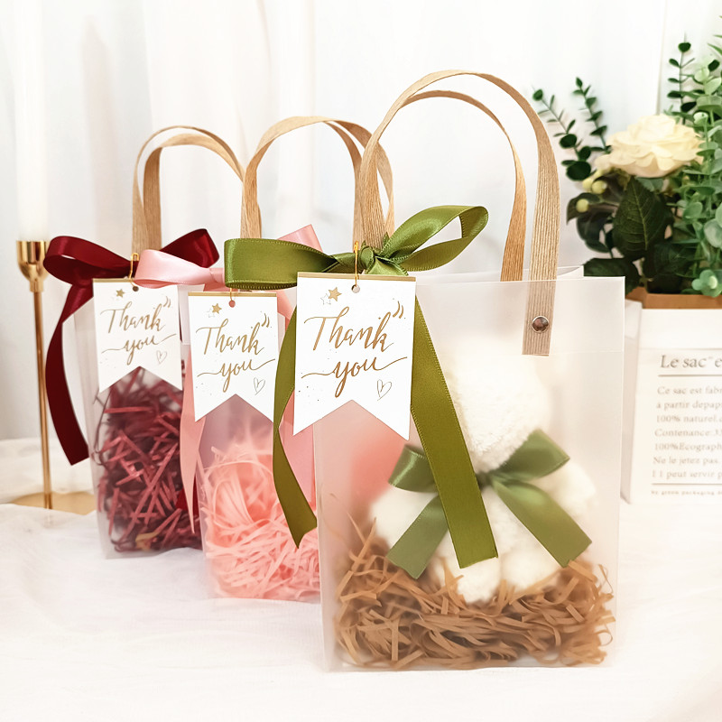 Goddess Festival gift bag Three-eight Women's Day Handmade transparent bag accompanied by a 38 festive event to send an employee gift bag 